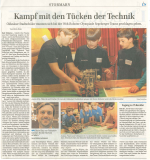 Kampf mit den Tücken der Technik